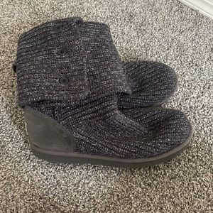 Ugg Grey button boots